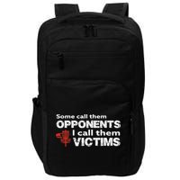 Disc Golf Some Call Them Opponents Funny Saying Impact Tech Backpack