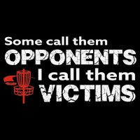 Disc Golf Some Call Them Opponents Funny Saying Impact Tech Backpack