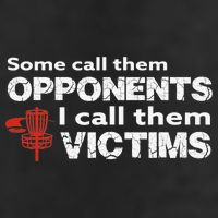 Disc Golf Some Call Them Opponents Funny Saying Adult Drive Performance Visor
