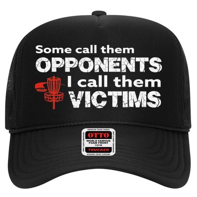 Disc Golf Some Call Them Opponents Funny Saying Trucker Hat