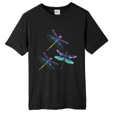 Dragonfly Gift Spirit Animal Chakra Color Dragonflies Tall Fusion ChromaSoft Performance T-Shirt