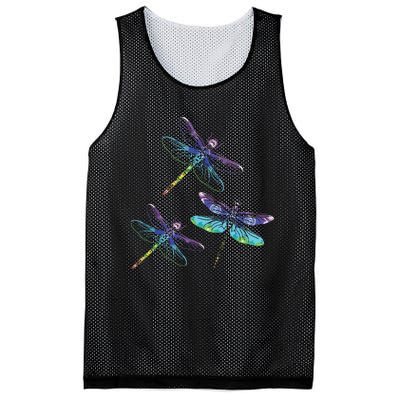 Dragonfly Gift Spirit Animal Chakra Color Dragonflies Mesh Reversible Basketball Jersey Tank