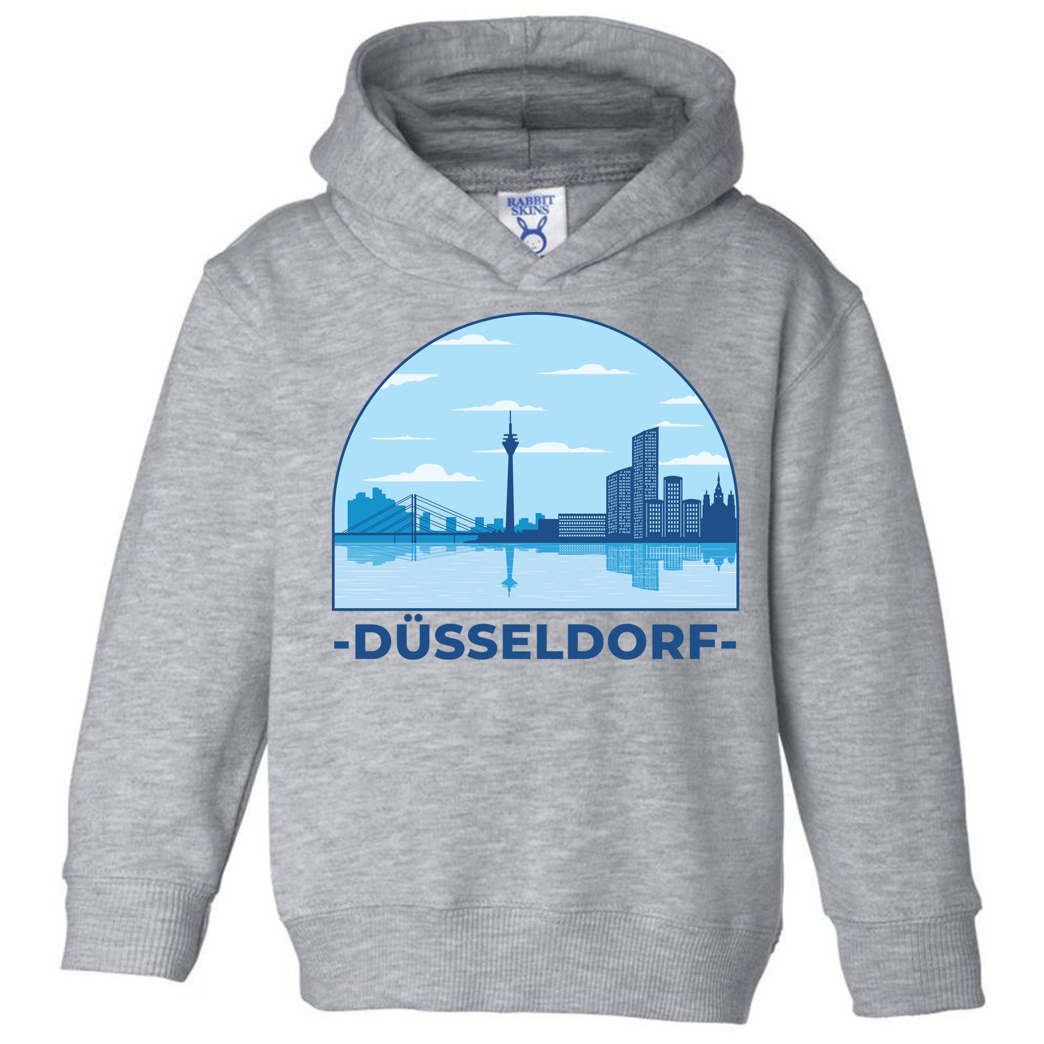 Dusseldorf Germany Skyline Toddler Hoodie