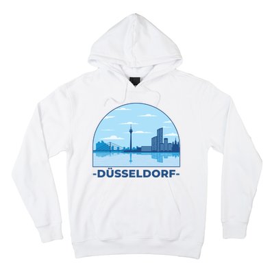 Dusseldorf Germany Skyline Hoodie