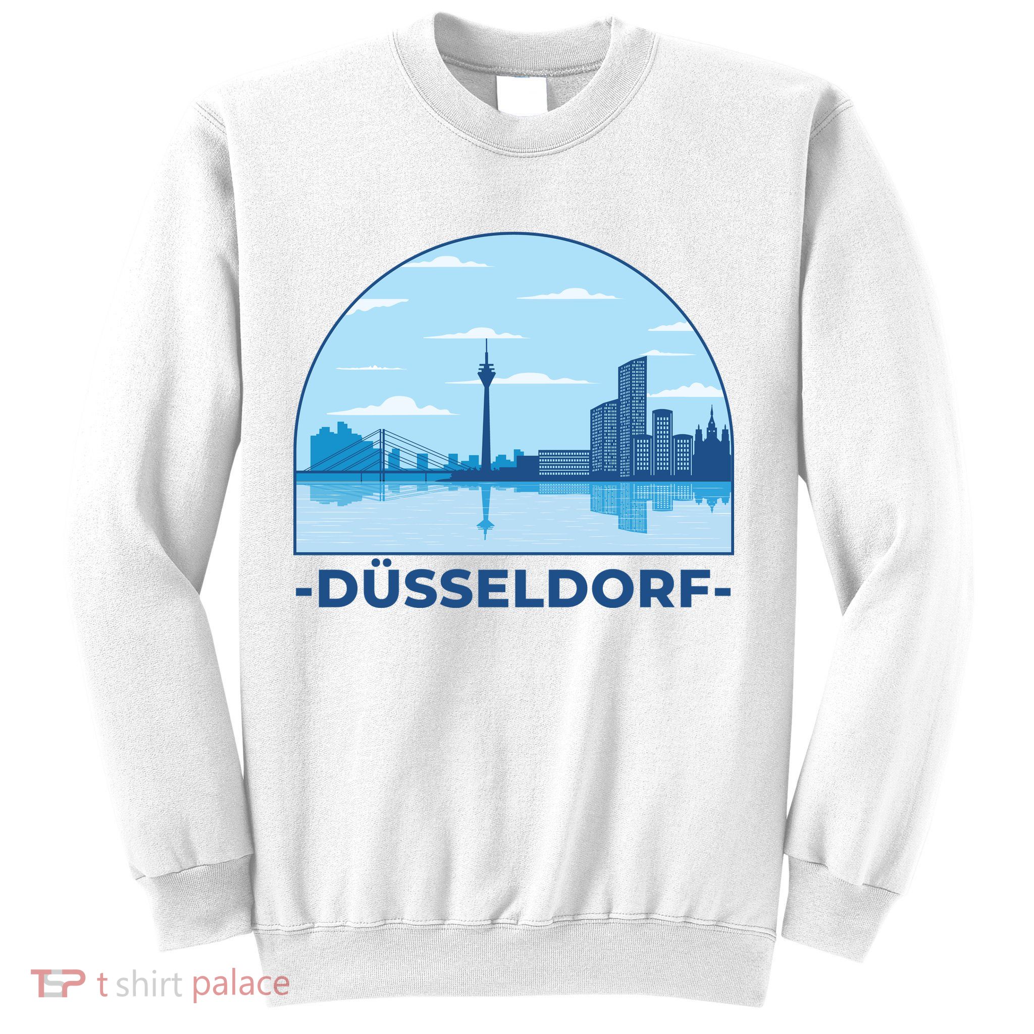 Dusseldorf Germany Skyline Sweatshirt