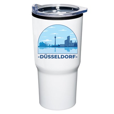 Dusseldorf Germany Skyline Tumbler