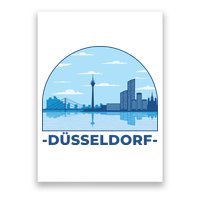 Dusseldorf Germany Skyline Poster