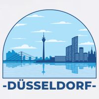 Dusseldorf Germany Skyline Poster