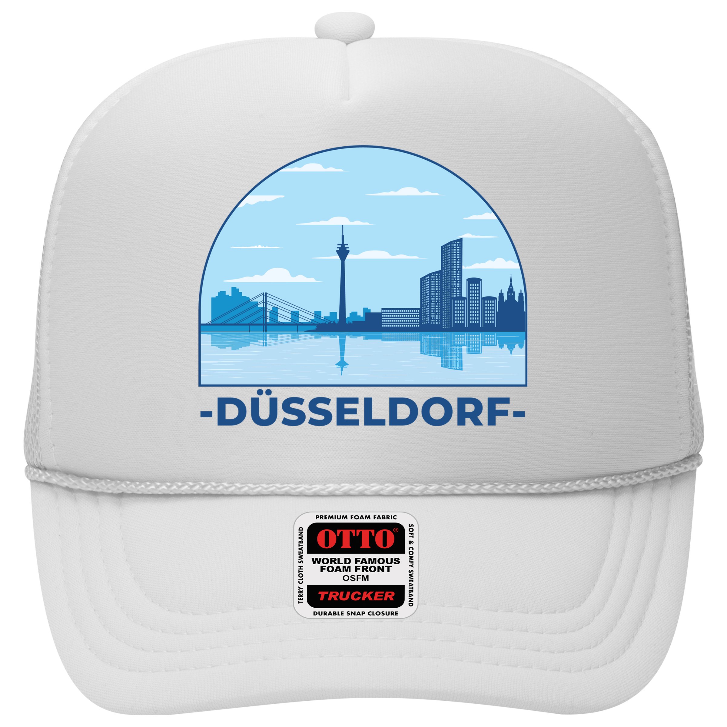 Dusseldorf Germany Skyline Hat
