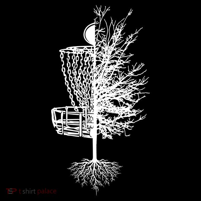 Disc Golf Shirt Basket Tree Frisbee Golf TShirt T-Shirt