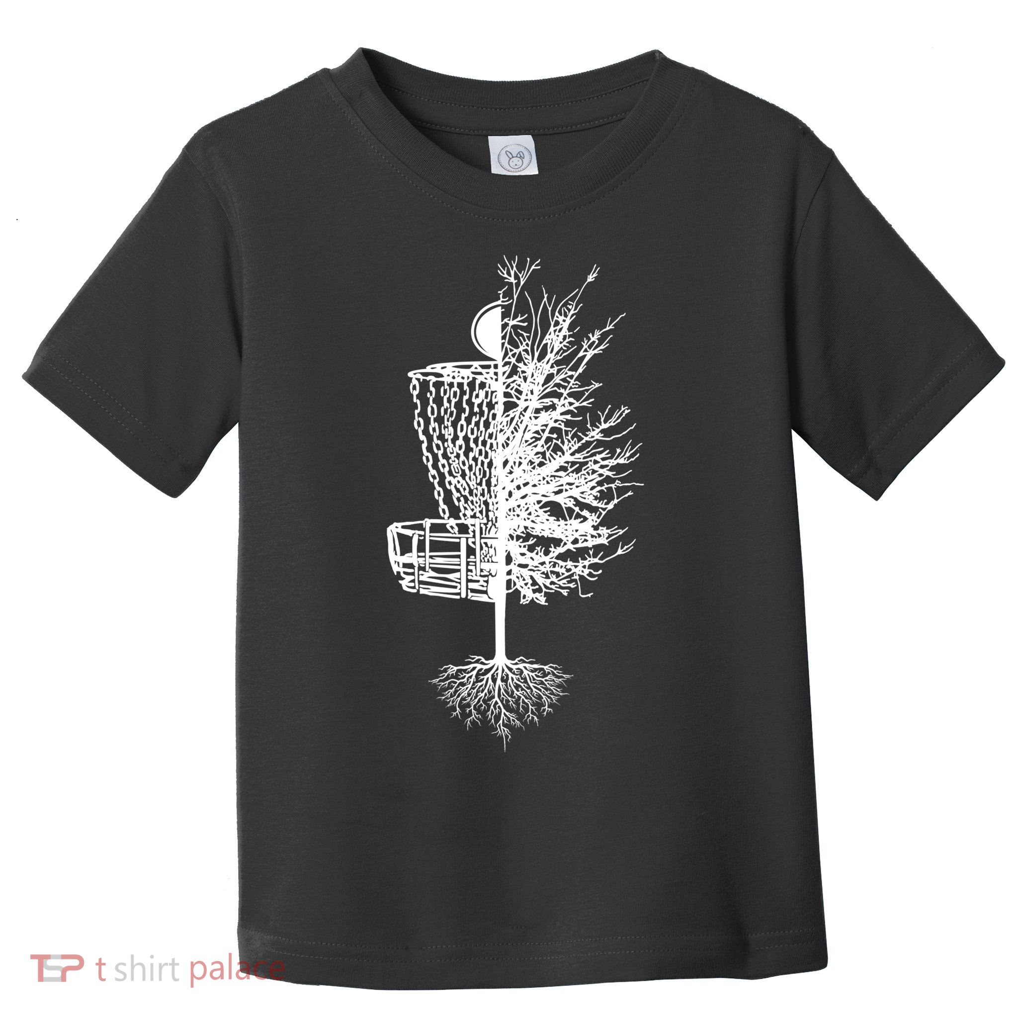 Disc Golf Shirt Basket Tree Frisbee Golf TShirt Toddler T-Shirt