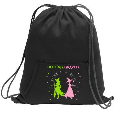 Defying Gravity Sparkles Sweatshirt Cinch Pack Bag