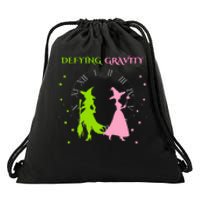 Defying Gravity Sparkles Drawstring Bag