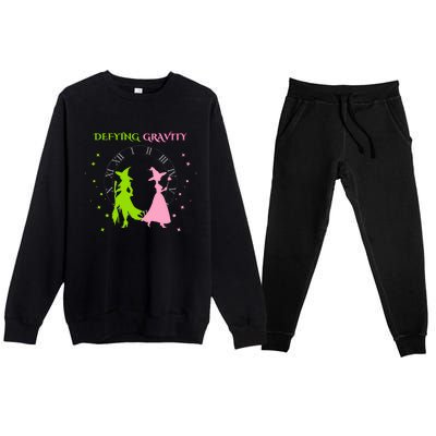 Defying Gravity Sparkles Premium Crewneck Sweatsuit Set