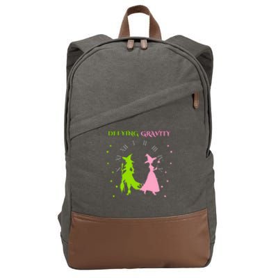 Defying Gravity Sparkles Cotton Canvas Backpack