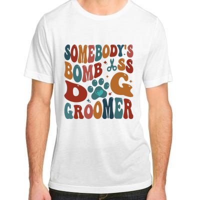 Dog Groomer Somebodys Bomb As Dog Groomer Adult ChromaSoft Performance T-Shirt