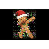 Dabbing Gingerbread Santa Christmas Boy  Xmas Cookie Bumper Sticker