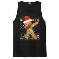 Dabbing Gingerbread Santa Christmas Boy  Xmas Cookie PosiCharge Competitor Tank