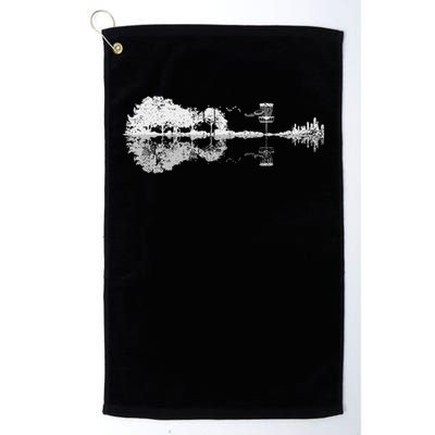 Disc Golf Sunset Guitar Guitarist Player Golfing Golfer Golf Towel