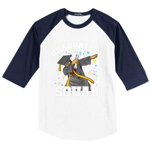 Dabbing Graduation Squad Family Matching Graduate Outfits Gift Baseball Sleeve Shirt