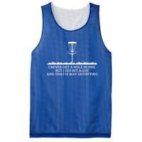 Disc Golf Sport Funny Joke Gift Mesh Reversible Basketball Jersey Tank