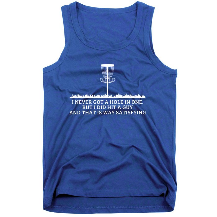 Disc Golf Sport Funny Joke Gift Tank Top