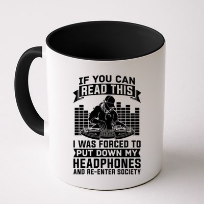 Dj Gear Set Turntable Meaningful Gift Vinyl Disc Jockey Dj Gift Mug