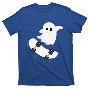 Dabbing Ghost Skateboard Halloween Skateboarding Costume Cool Gift T-Shirt