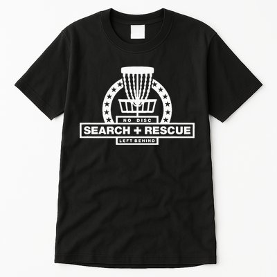 Disc Golf Search and Rescue Disc Golf Gift Funny Disc Golf Tall T-Shirt
