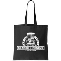 Disc Golf Search and Rescue Disc Golf Gift Funny Disc Golf Tote Bag