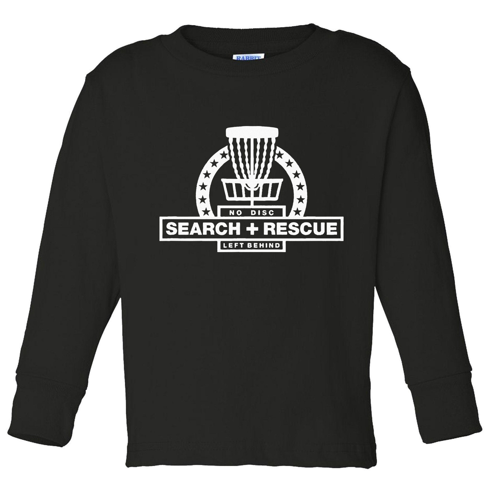 Disc Golf Search and Rescue Disc Golf Gift Funny Disc Golf Toddler Long Sleeve Shirt