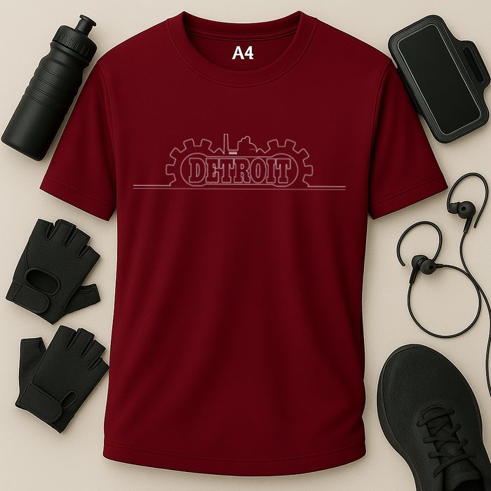 Detroit Gears Skyline Cooling Performance Crew T-Shirt
