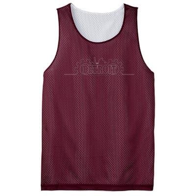 Detroit Gears Skyline Mesh Reversible Basketball Jersey Tank