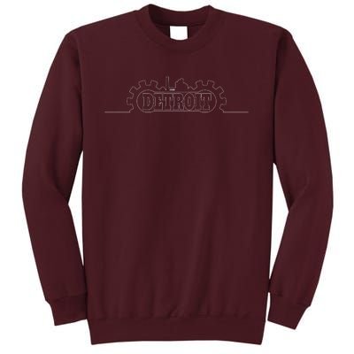 Detroit Gears Skyline Tall Sweatshirt