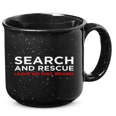 Disc Golf Search Rescue Leave No Disc Behind 15oz Campfire Ceramic Mug