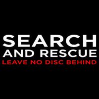 Disc Golf Search Rescue Leave No Disc Behind Womens Tank Top