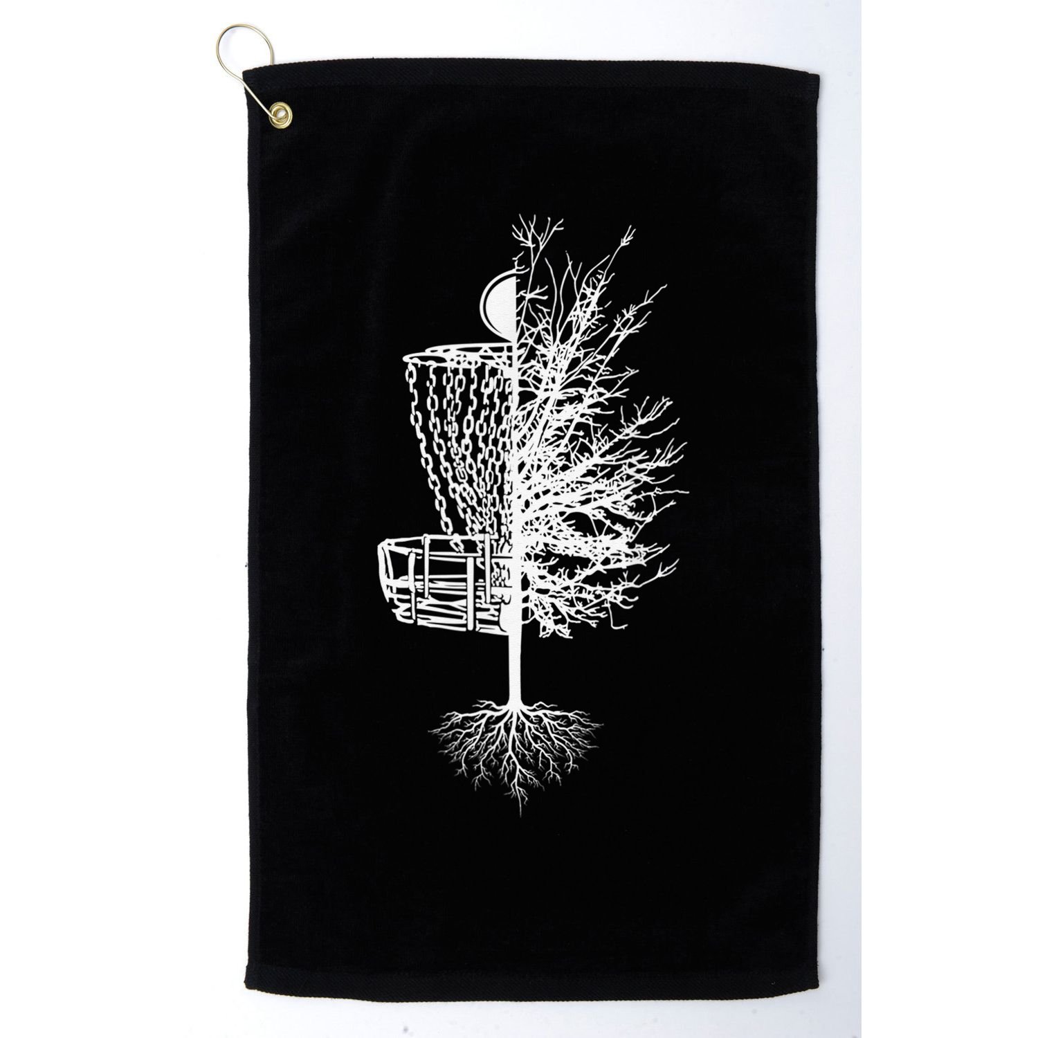 Disc Golf Shirt Basket Tree Frisbee Golf Colorful Golf Towel