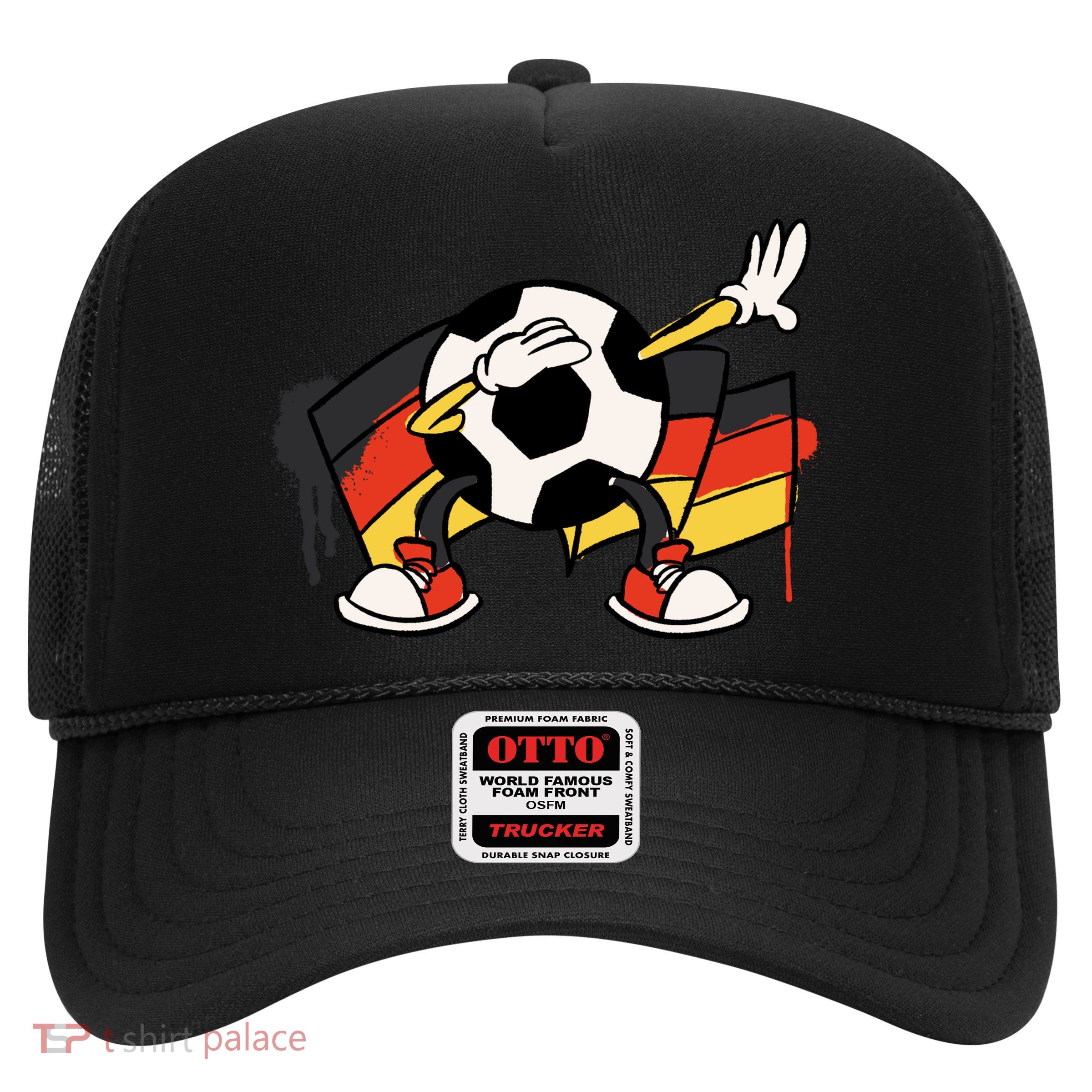 Dabbing Germany Soccer Ball Trucker Hat