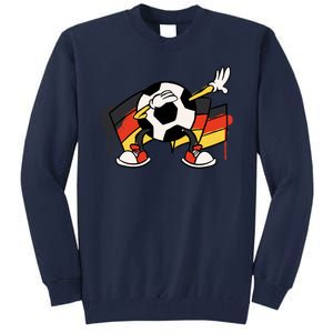 Dabbing Germany Soccer Ball Tall Sweatshirt