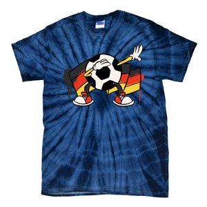 Dabbing Germany Soccer Ball Tie-Dye T-Shirt