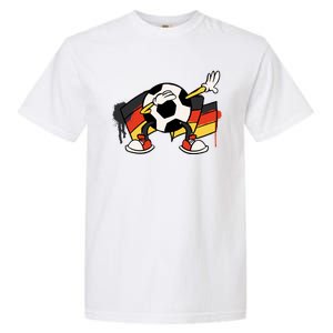 Dabbing Germany Soccer Ball Garment-Dyed Heavyweight T-Shirt