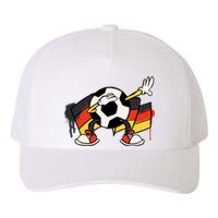 Dabbing Germany Soccer Ball Yupoong Adult 5-Panel Trucker Hat