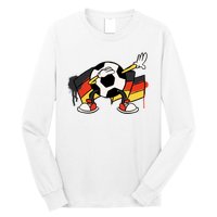 Dabbing Germany Soccer Ball Long Sleeve Shirt