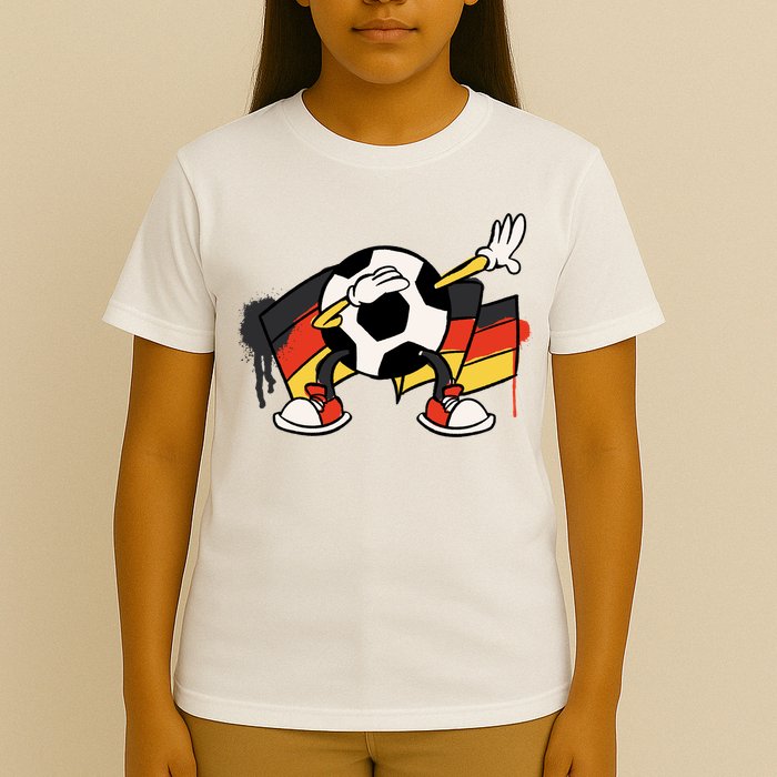 Dabbing Germany Soccer Ball T-Shirt