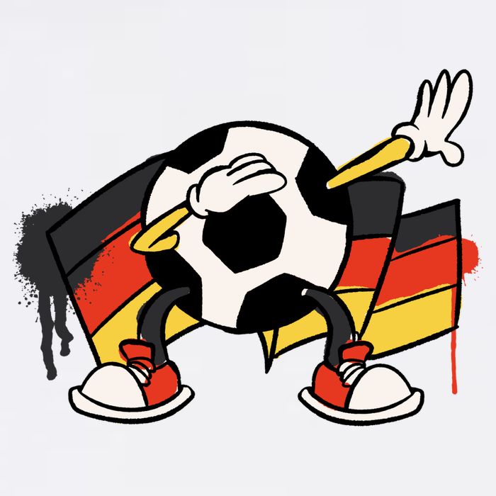Dabbing Germany Soccer Ball T-Shirt