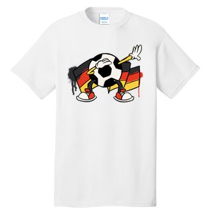 Dabbing Germany Soccer Ball Tall T-Shirt