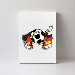 Dabbing Germany Soccer Ball Canvas