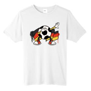 Dabbing Germany Soccer Ball Tall Fusion ChromaSoft Performance T-Shirt