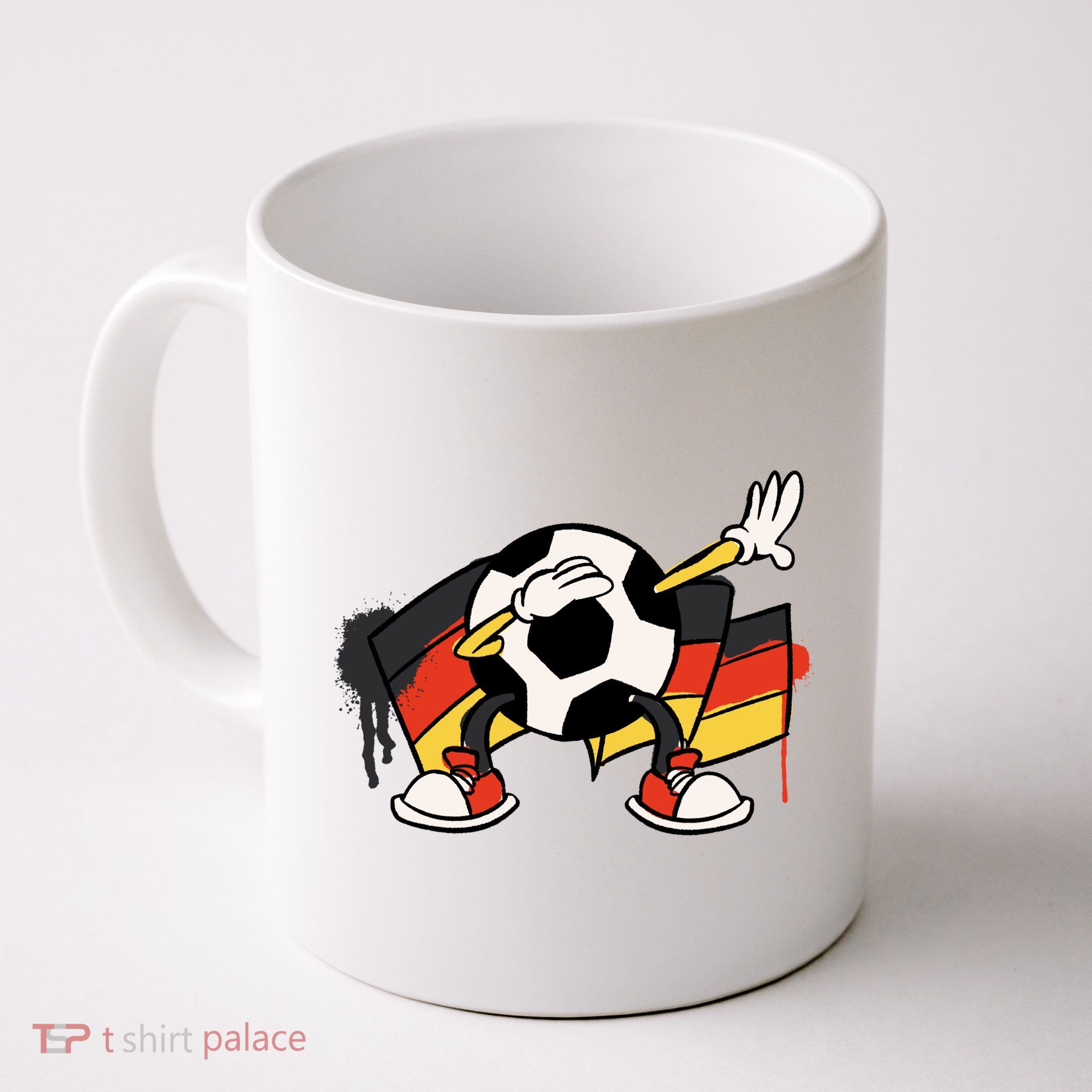 Dabbing Germany Soccer Ball Mug