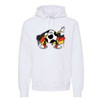 Dabbing Germany Soccer Ball Premium Hoodie